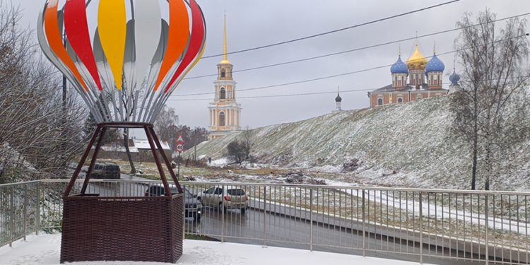 В Рязани появился смотровой воздушный шар