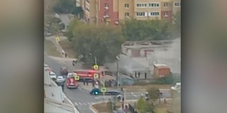 На пожаре в рязанском Кальном пострадал мужчина