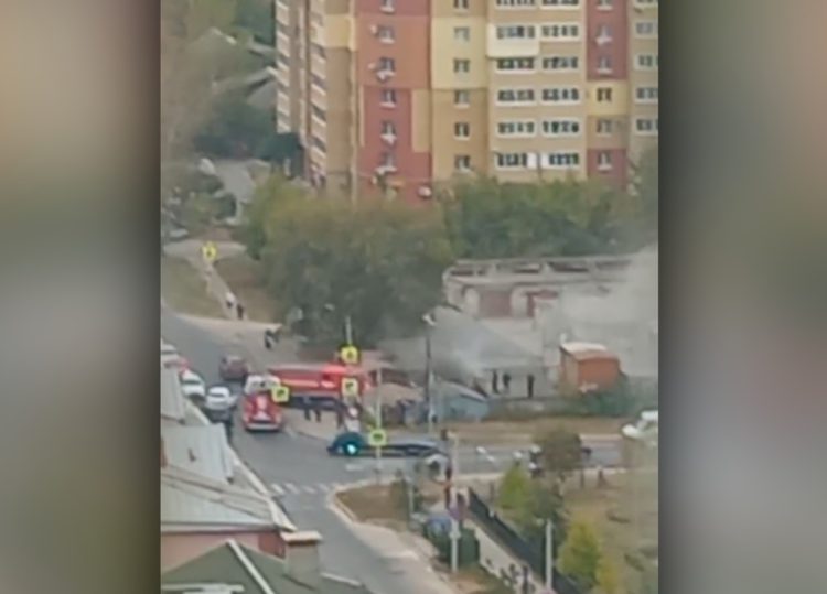 На пожаре в рязанском Кальном пострадал мужчина