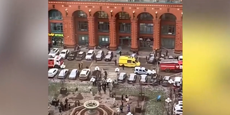 В Москве в ЖК «Алые паруса» прогремел взрыв