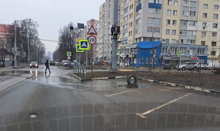 В рязанской Горроще после ремонта вновь прорвало канализацию