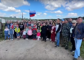 Жители рязанского села Агро-Пустынь записали видеообращение к президенту РФ Путину