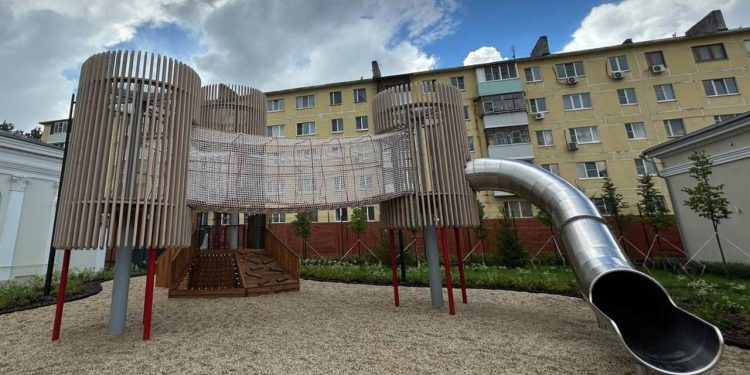 Для юных горожан на Рязанской ВДНХ открыли вторую детскую площадку