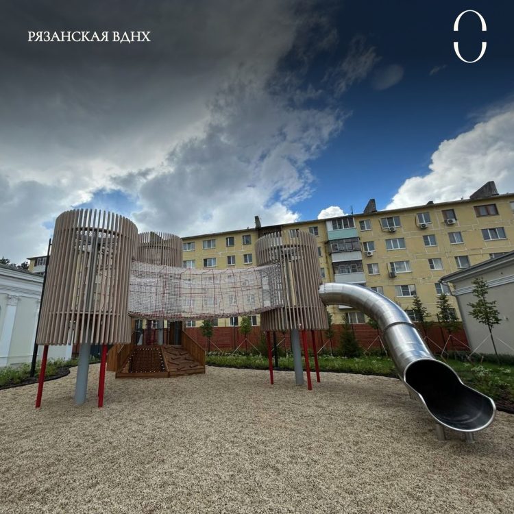 Для юных горожан на Рязанской ВДНХ открыли вторую детскую площадку