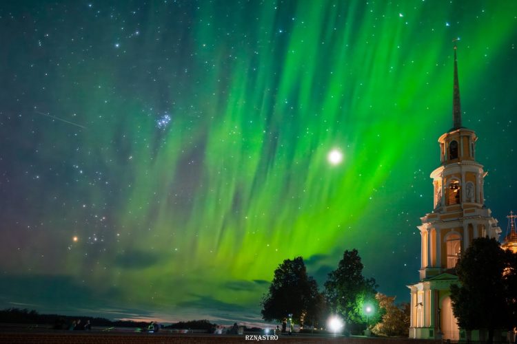 В ночь на 1 июня в Рязанской области можно увидеть северное сияние