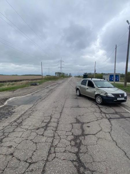 В ДТП в Пронском районе пострадали два подростка на мопеде