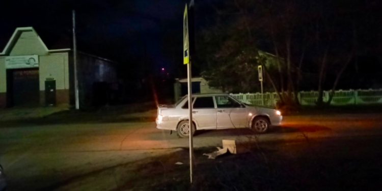 В рязанском Скопине под колеса автомобиля угодил 75-летний пешеход
