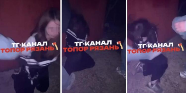В рязанской Горроще девочки поставили на колени сверстницу и избили