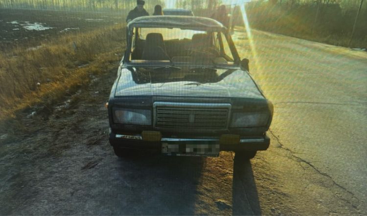 В Рыбновском районе при опрокидывании легковушки пострадали три человека