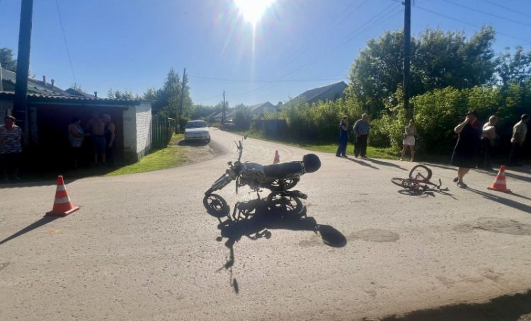 В ДТП в Александро-Невском районе пострадала 7-летняя девочка-велосипедист