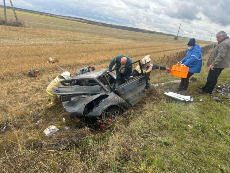 В ДТП в Сапожковском районе погибли три человека, в том числе 4-летняя девочка