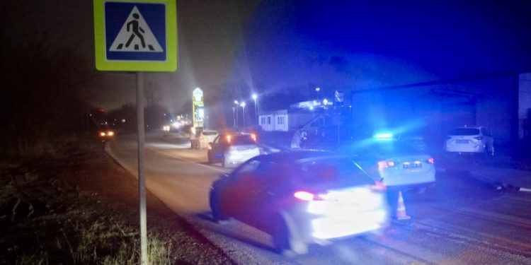 На улице Промышленной рязанка на Nissan сбила 48-летнюю женщину