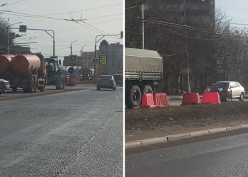 На улице Зубковой произошла коммунальная авария На улице Зубковой произошла коммунальная авария