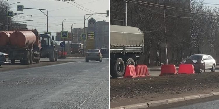 На улице Зубковой произошла коммунальная авария