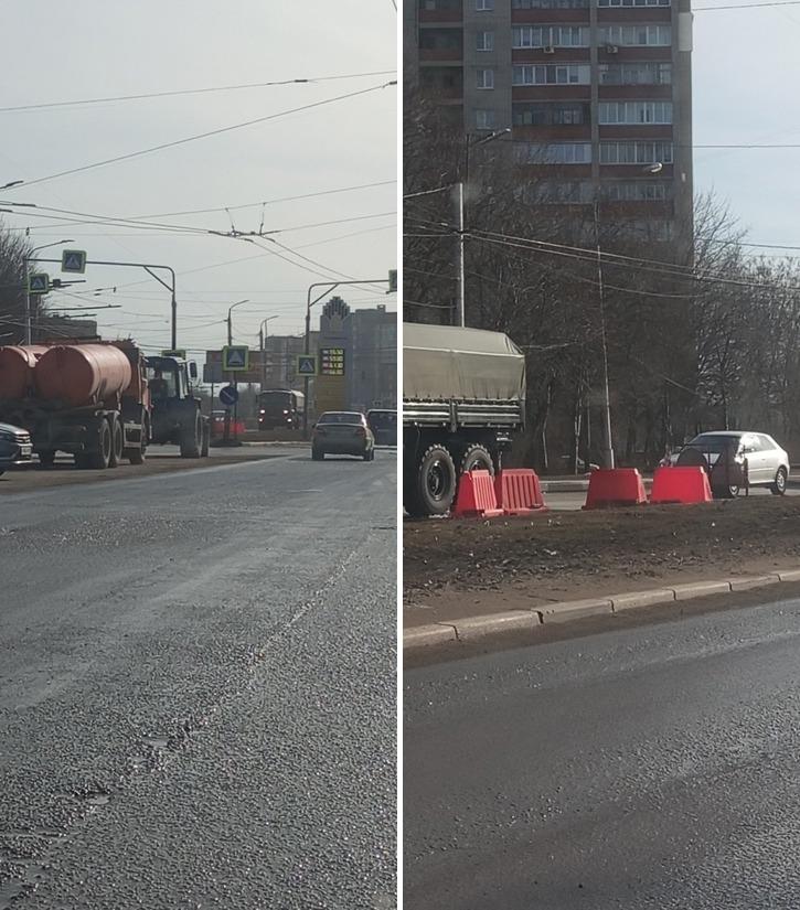 На улице Зубковой произошла коммунальная авария