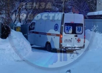 В Рязани врач спас женщину, несмотря на непролазные сугробы