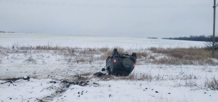 В Милославском районе при опрокидывании автомобиля погибла 61-летняя москвичка