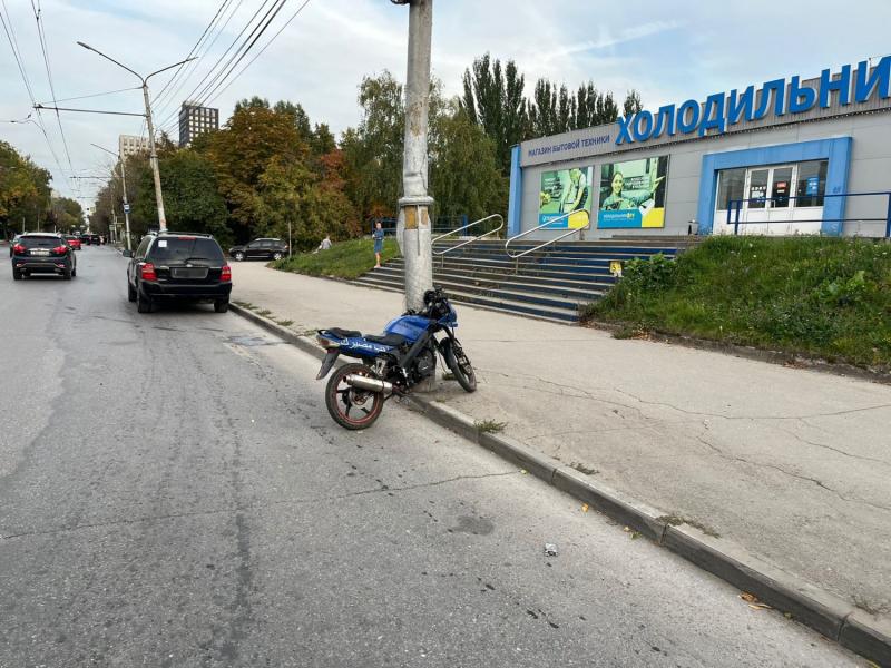 На улице Новой 26-летний мотоциклист сбил 38-летнюю рязанку