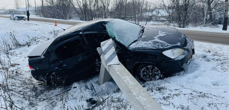В ДТП в рязанском Ряжске пострадали два человека
