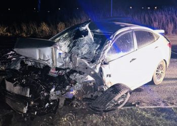 В Сети опубликовали фото с места смертельного ДТП на окраине Рязани