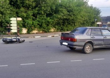 В ДТП в рязанском Сасове пострадали водитель легковушки и мотоциклист В ДТП в рязанском Сасове пострадали водитель легковушки и мотоциклист