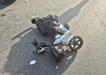 В ДТП на улице Большой пострадала 45-летняя женщина-водитель на электромопеде