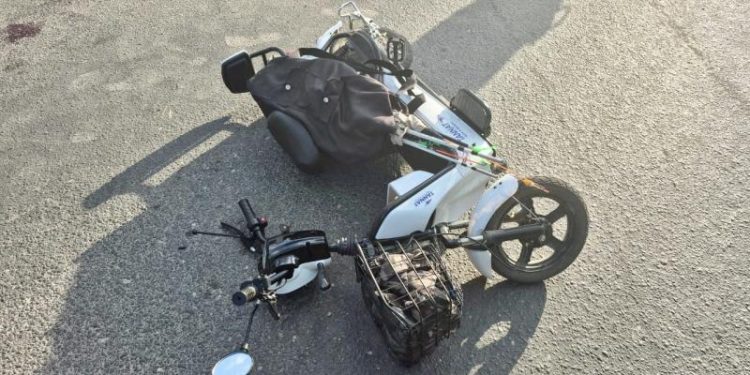 В ДТП на улице Большой пострадала 45-летняя женщина-водитель на электромопеде