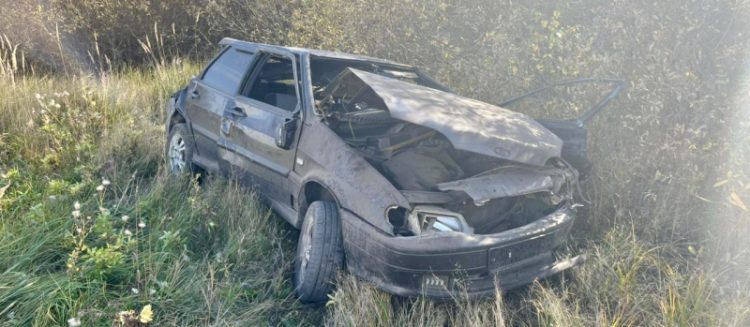 При опрокидывании ВАЗ в Кадомском районе погиб 49-летний водитель