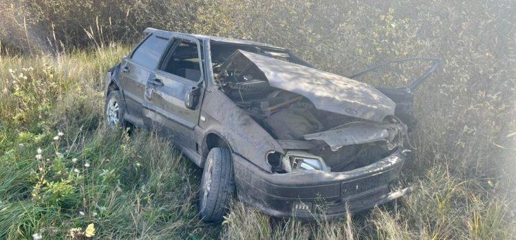 При опрокидывании ВАЗ в Кадомском районе погиб 49-летний водитель