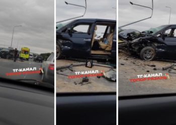 На Северной окружной дороге произошло серьезное ДТП