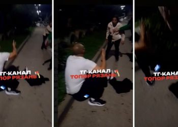 В Рязани на улице Тракторной подрались мужчина и две женщины В Рязани на улице Тракторной подрались мужчина и две женщины