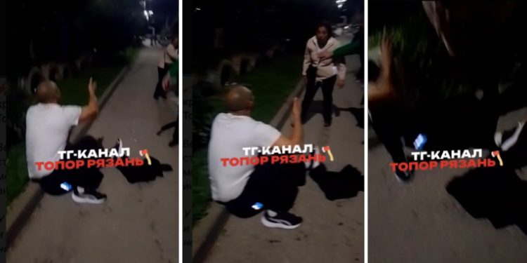 В Рязани на улице Тракторной подрались мужчина и две женщины В Рязани на улице Тракторной подрались мужчина и две женщины