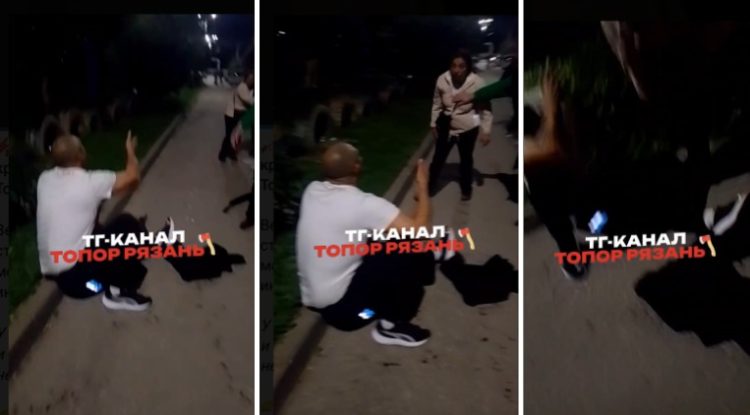 В Рязани на улице Тракторной подрались мужчина и две женщины