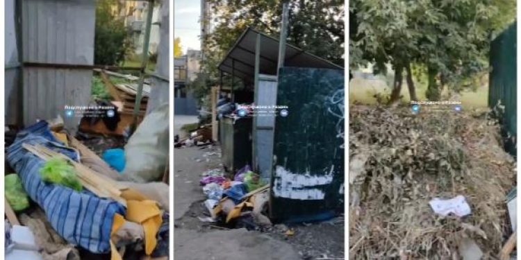 Рязанцы пожаловались на невывоз мусора на улице Станкозаводской Рязанцы пожаловались на невывоз мусора на улице Станкозаводской