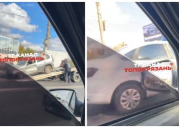 На Московском шоссе из-за ДТП образовалась пробка