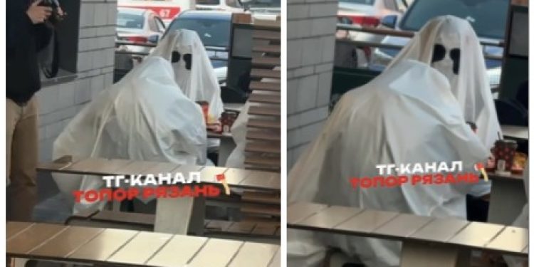 В рязанском кафе засняли "привидений", которые ели гамбургеры В рязанском кафе засняли «привидений», которые ели гамбургеры