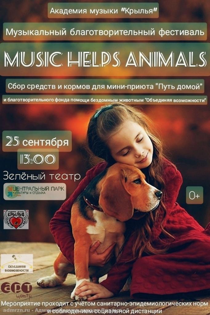 В рязанском ЦПКиО пройдет музыкальный фестиваль в поддержку приюта для бездомных животных