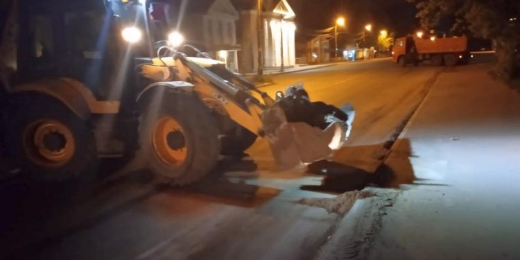 На трех рязанских улицах в ночь на 9 ноября пройдет уборка