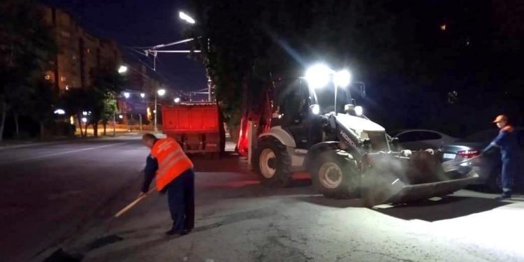 В ночь на 16 ноября уборка пройдет на улице Грибоедова