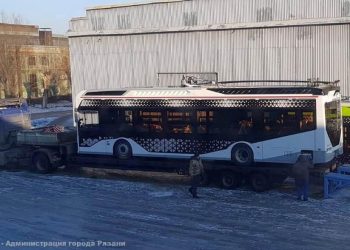 Первый троллейбус "Адмирал" направили в Рязань Первый троллейбус «Адмирал» направили в Рязань