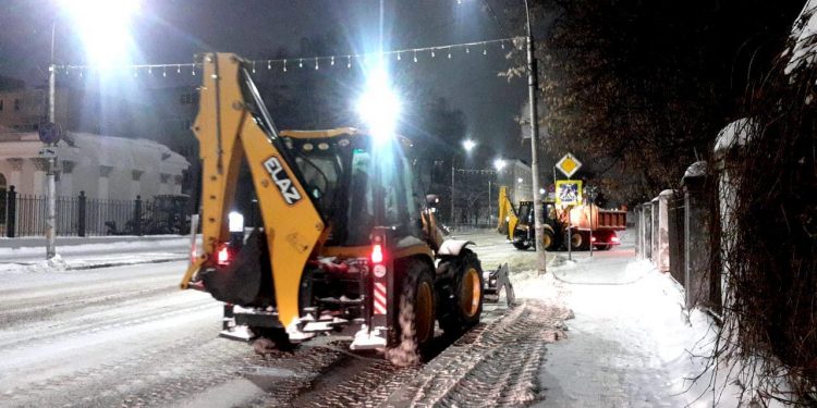 В ночь на 13 декабря с пяти рязанских улиц вывезут снег