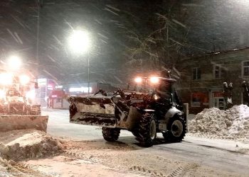 Минувшей ночью с рязанских улиц вывезли 4347 кубометров снега