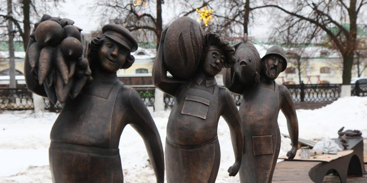 В центре Рязани появился новый арт-объект «Хлебная площадь»