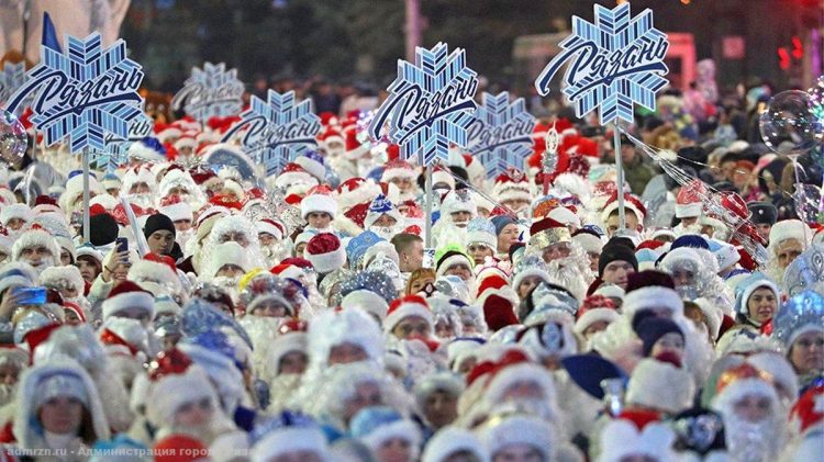 Парад Дедов Морозов и Снегурочек даст старт новогодним мероприятиям в Рязани