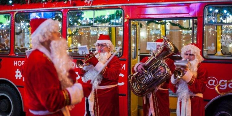 С 24 по 29 декабря по рязанским улицам будет курсировать «Новогодний экспресс»