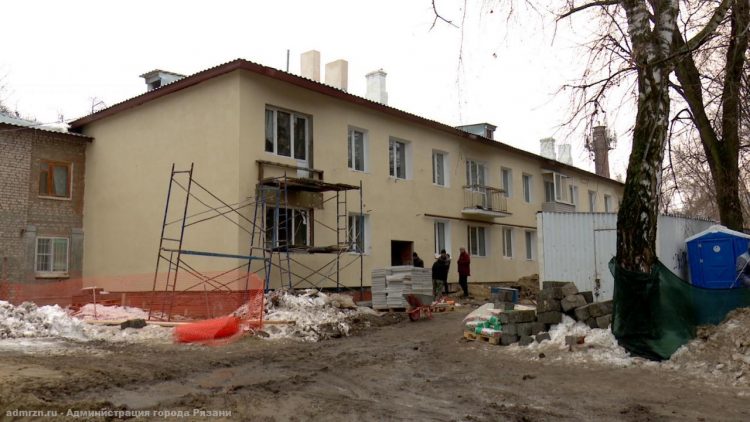 В доме №47 на улице Пушкина завершают отделочные работы