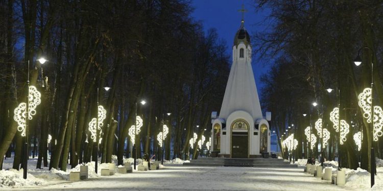 Для рязанцев открыли обновленный Кремлевский сквер