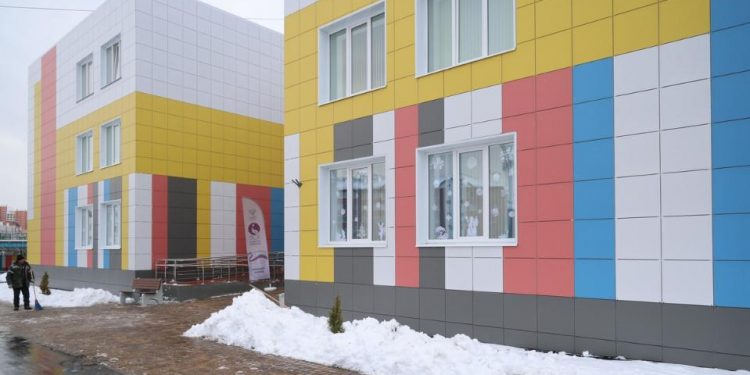 В рязанском Кальном открыли детский сад №40 на 224 места