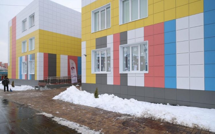 В рязанском Кальном открыли детский сад №40 на 224 места