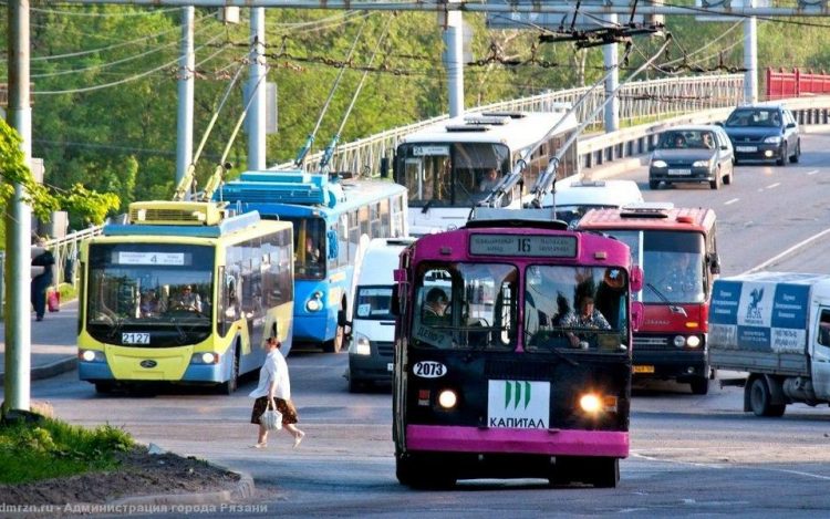 В Рязани пассажирский транспорт изменит схему движения 2 июня